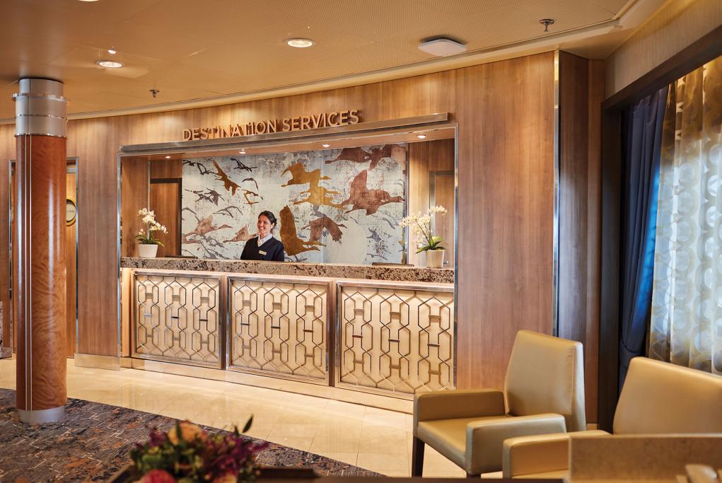 En la oficina de excursiones "Destination Services" le atenderán para gestionar cada una de las excursiones -incluidas o no- de su crucero. REGENT SEVEN SEAS CRUISES SEVEN SEAS VOYAGER REGENT CRUISES LUXURY CRUISES REGEN SEVEN SEAS CRUCEROS DE LUJO REGENT SEVEN SEAS VOYAGER CRUCEROS RSSC REGENT CRUISES #crucerosdelujo #luxurycruises #crucerosexclusivos #regentsevenseas #regentcruises #rssc #crucerosregent #sevenseasvoyager #regentvoyager #luxurycruises #crucerosdeluxe #crucerosdelujo #cruceroslujo